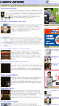 Mobile Screenshot of esotericarticles.com